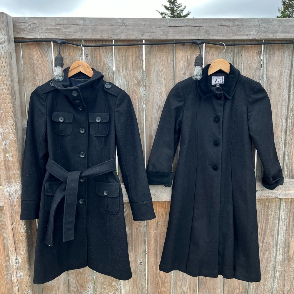 Mom and mini coats !